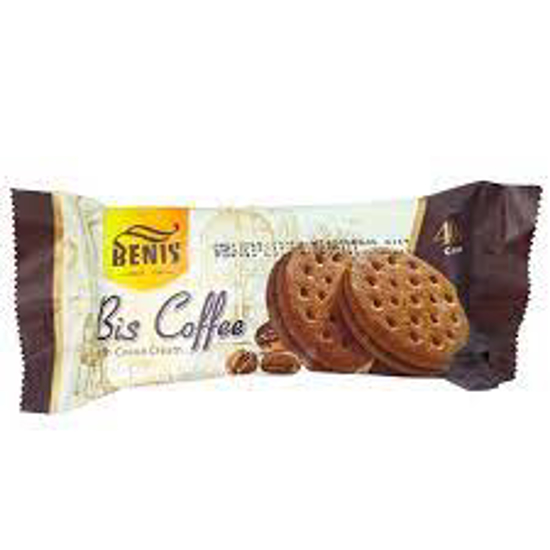 تصویر از بیسکویت دایجستیو کرم قهوه بنیس