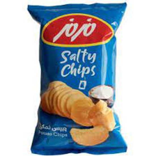 تصویر از چیپس نمکی ساده  18ف مزمز (40ع-65گ)