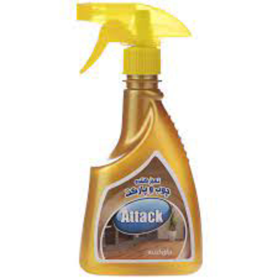 تصویر از اسپری پاک کننده چوب وپارکت اتک