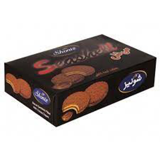 تصویر از بیسکویت کرمدار سی شل کاکائو