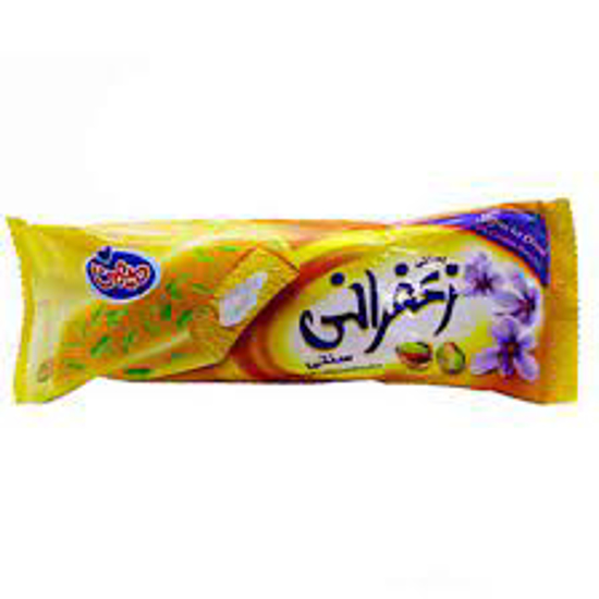 تصویر از بستنی چوبی سنتی زعفرانی