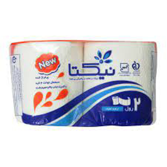 تصویر از دستمال توالت نیکتا 2 رول