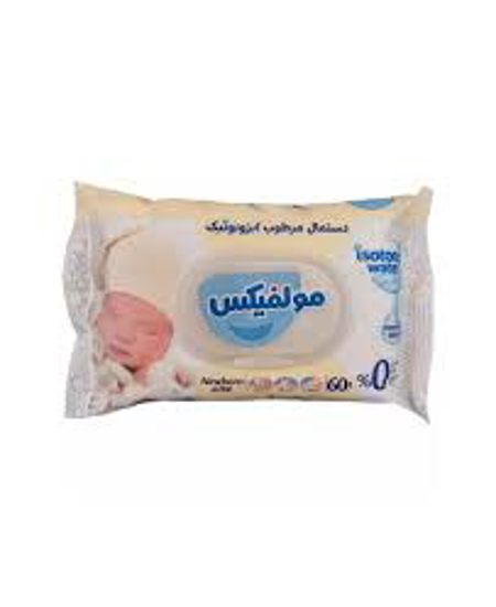 تصویر از دستمال مرطوب مولفیکس کوچک