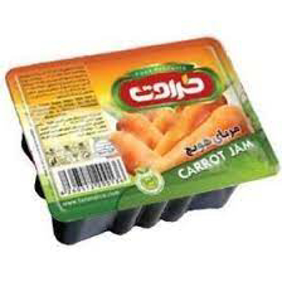 تصویر از مربای هویج تک نفره طراوت