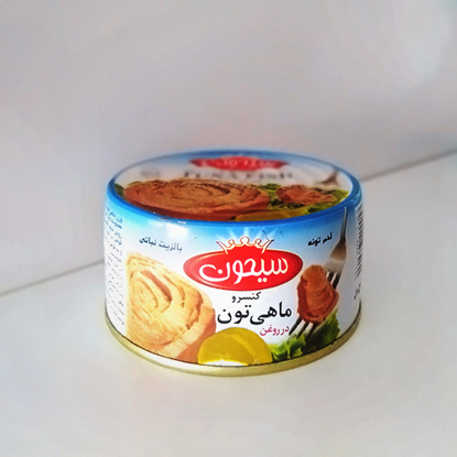 تصویر از کنسرو تن  ماهی 180 گ سیحون