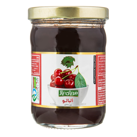 تصویر از مربای آلبالو 280 گ باز