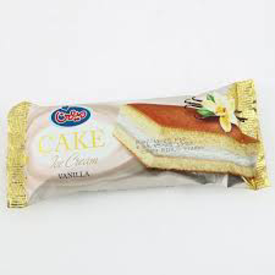 تصویر از کیک بستنی وانیلی