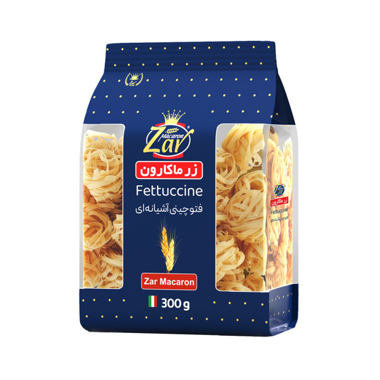 تصویر از ماکارانی فرمی آشیانه ای فتوچینی 500گ زر